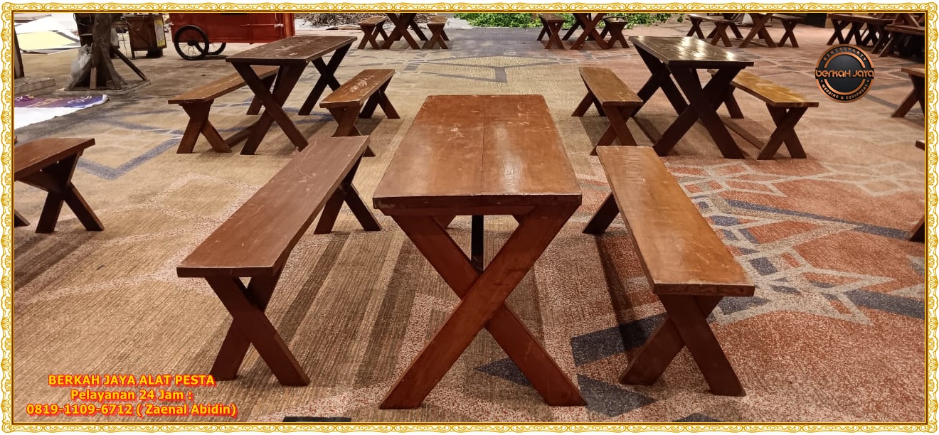 SEWA MEJA DAN KURSI TAMAN EXTRA JAKARTA TIMUR