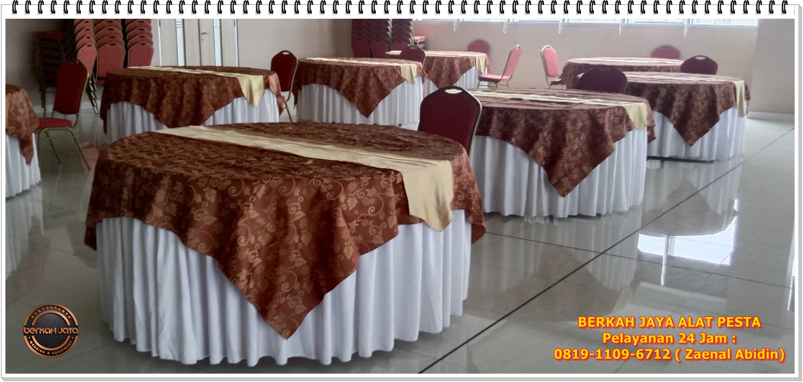 SEWA ROUND TABLE PINANG TANGGERANG