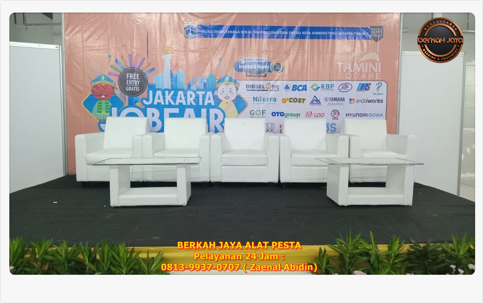 SEWA SOFA SINGLE KOTAK JAKARTA SELATAN SIAP KIRIM