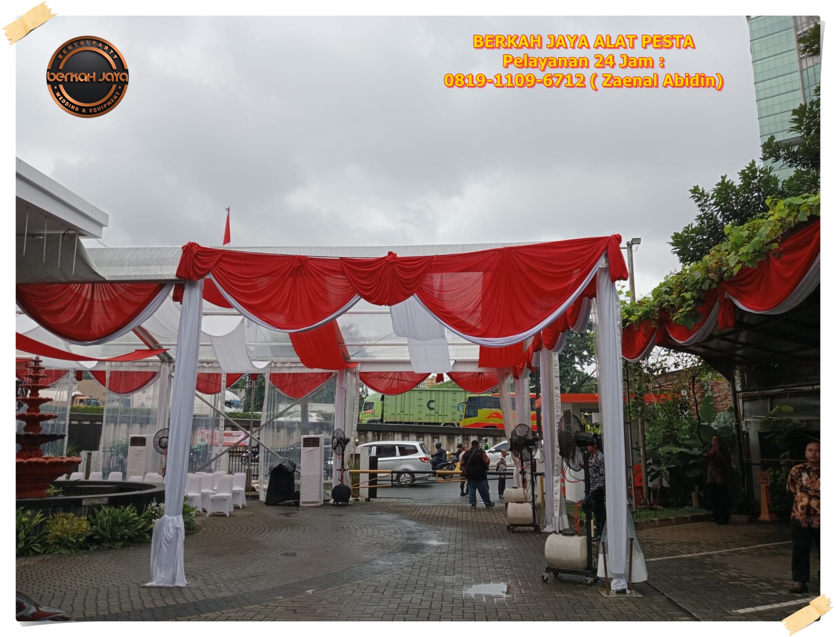 SEWA TENDA PEJATEN TIMUR PASAR MINGGU JAKSEL