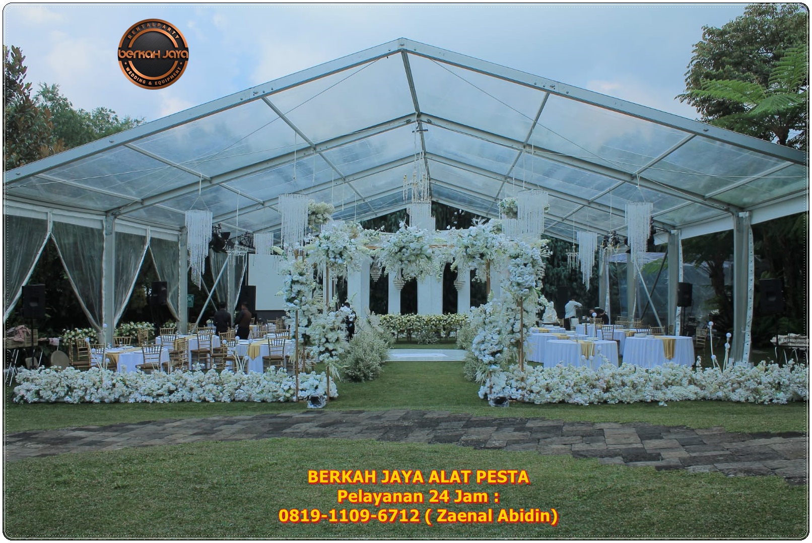 SEWA TENDA RODER TRANSPARAN SIAP KIRIM JAKARTA