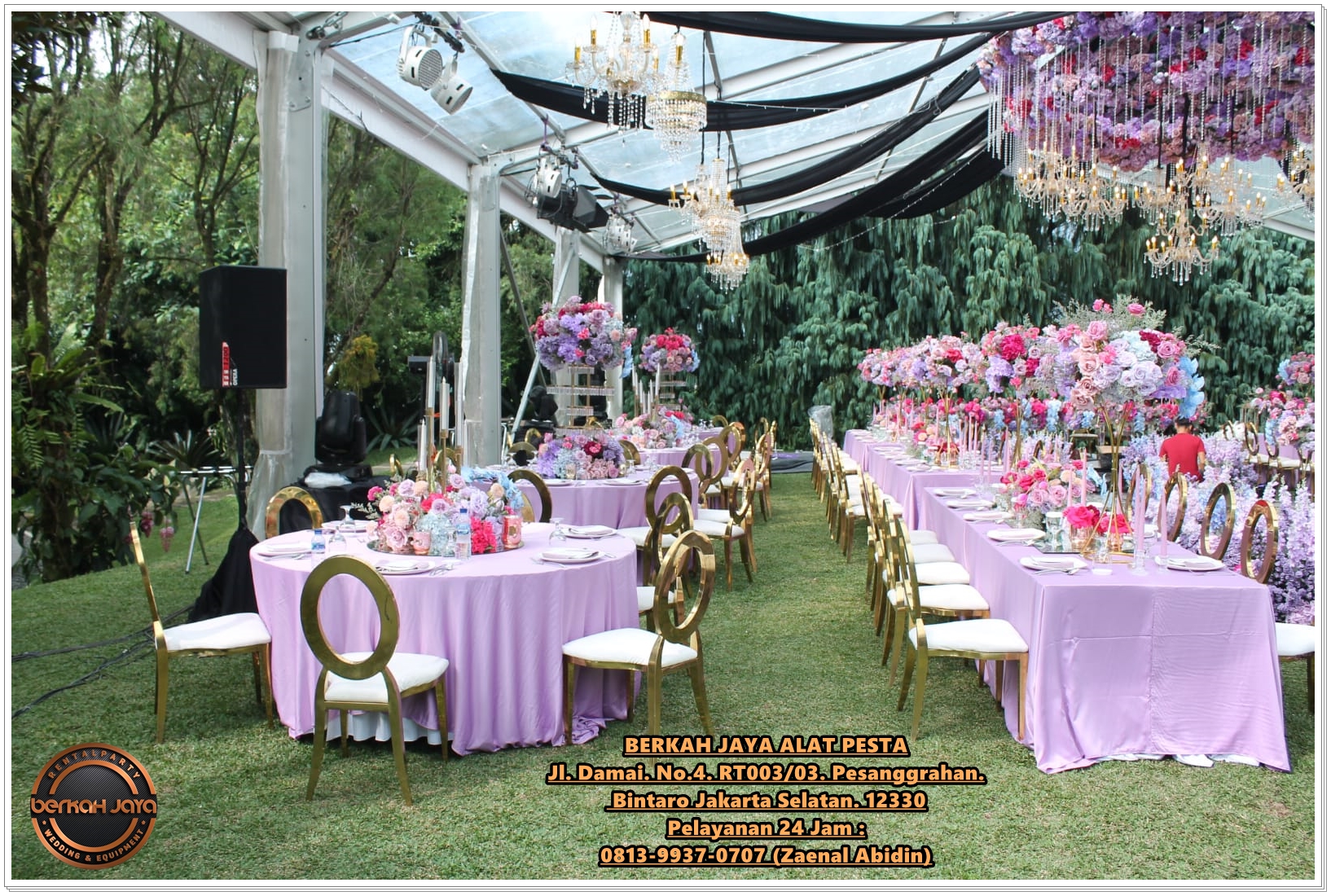 SEWA ROUND TABLE CINANGKA SAWANGAN DEPOK