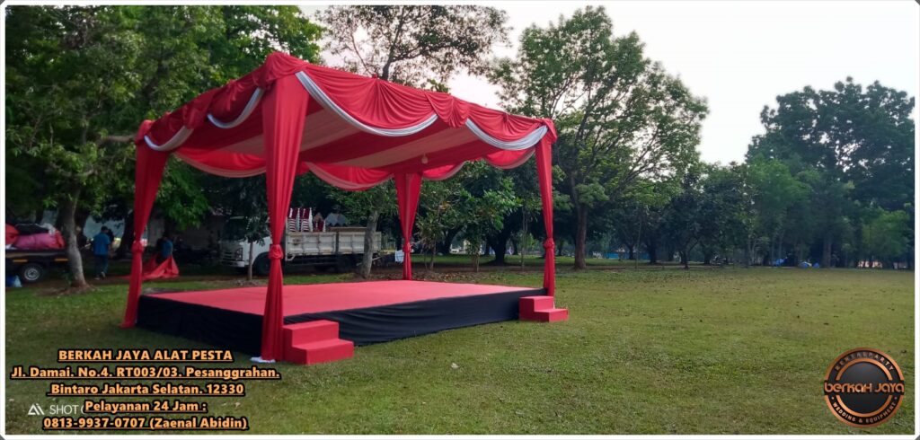 SEWA TENDA MERAH PUTIH KEBON JERUK JAKARTA BARAT