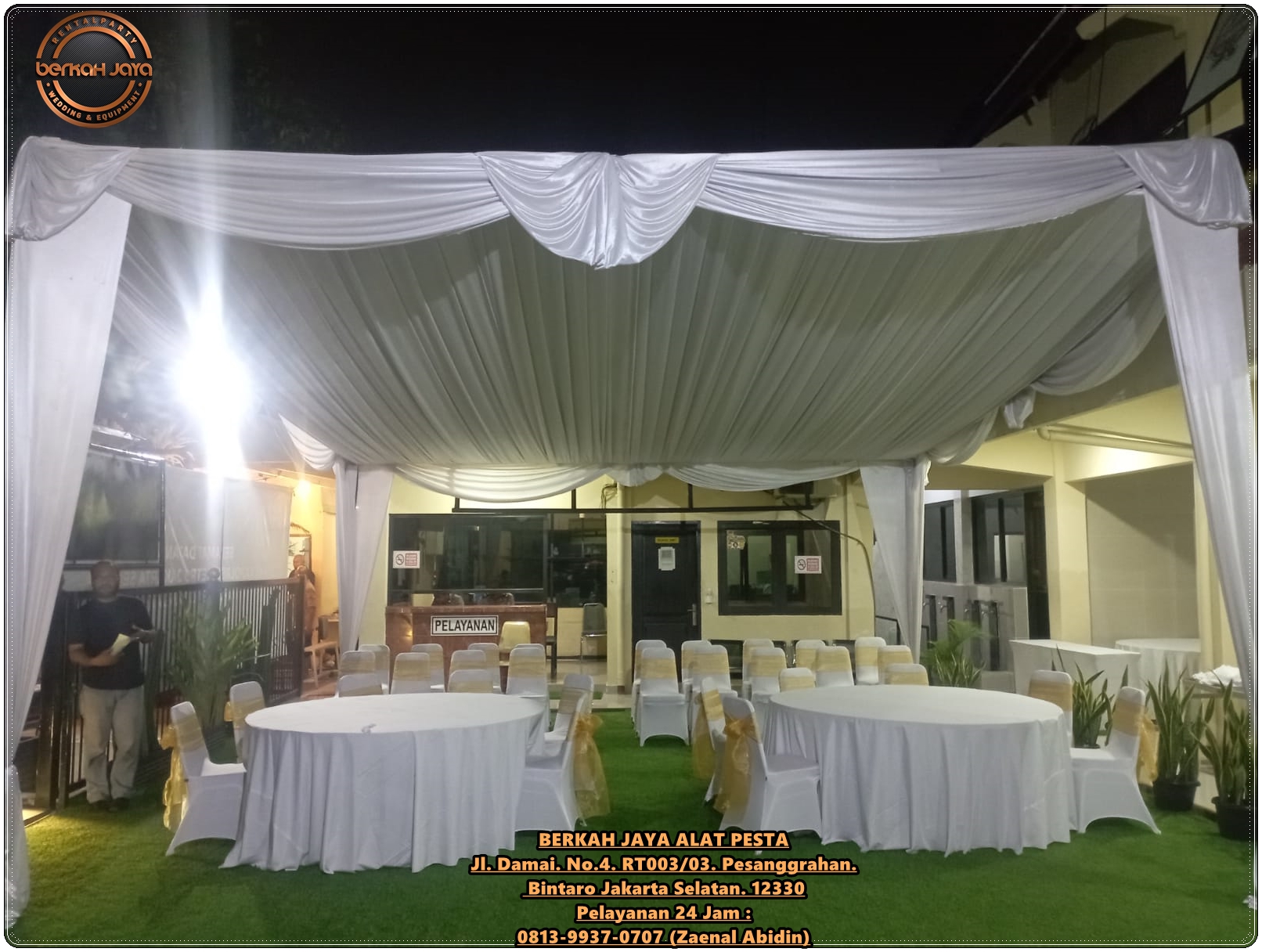 SEWA TENDA GAMBIR JAKARTA PUSAT