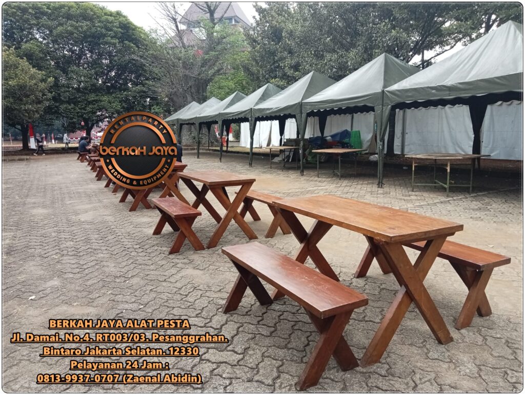 SEWA KURSI MEJA TAMAN PASAR REBO JAKARTA TIMUR