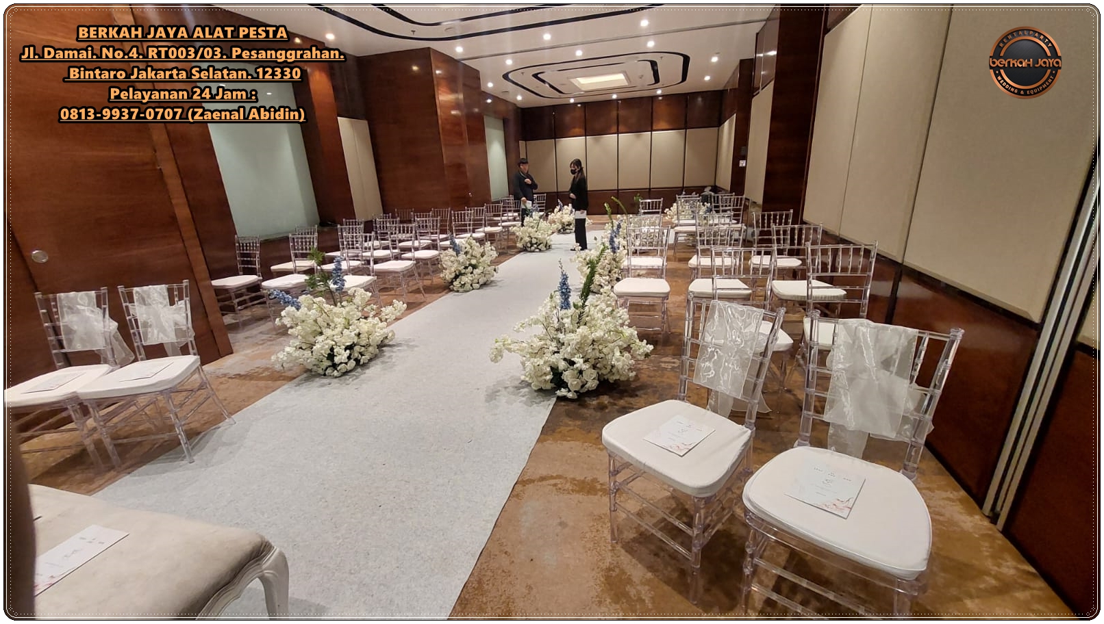 SEWA KURSI TIFFANY ACRYLIC CIPONDOH TANGGERANG