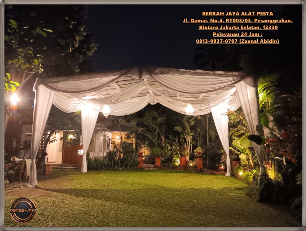 SEWA TENDA SAWAH BESAR JAKARTA PUSAT