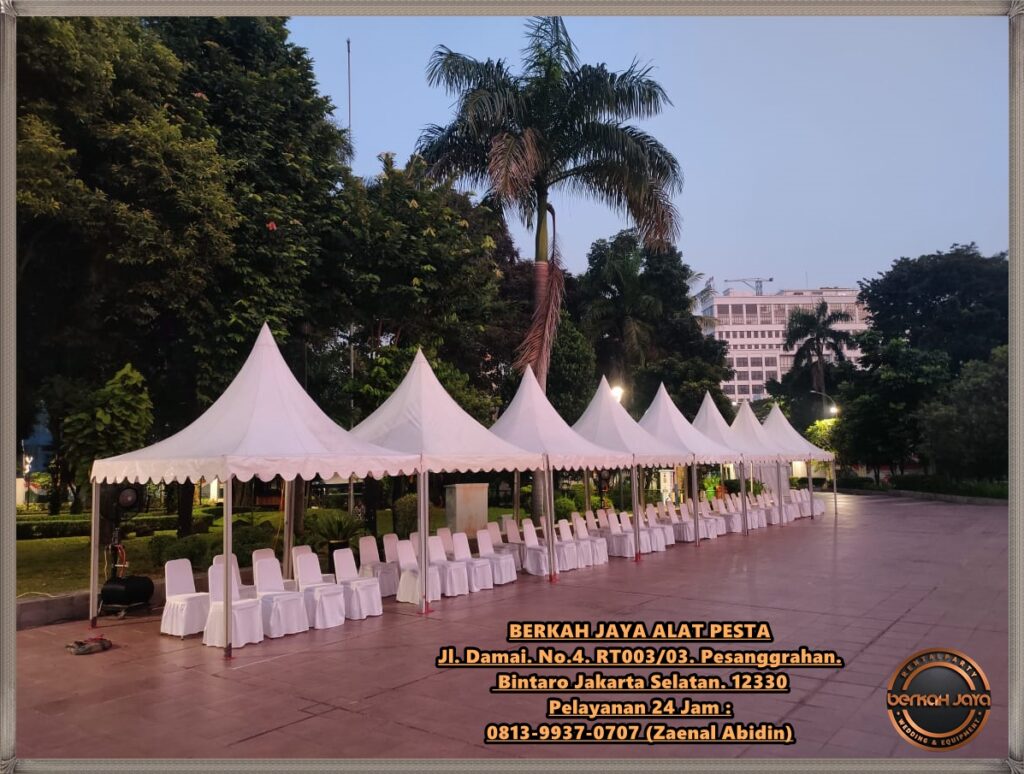 SEWA TENDA SAWAH BESAR JAKARTA PUSAT