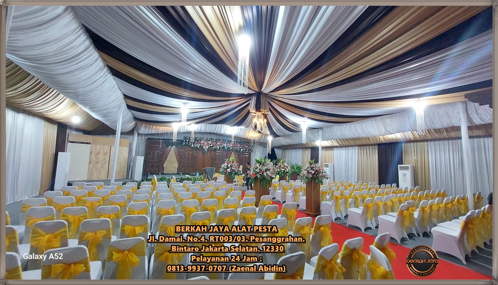 SEWA TENDA SAWAH BESAR JAKARTA PUSAT