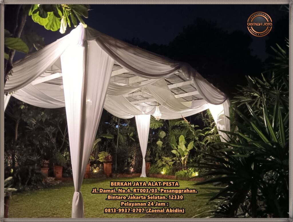 SEWA TENDA BUNGUR SENEN JAKARTA PUSAT