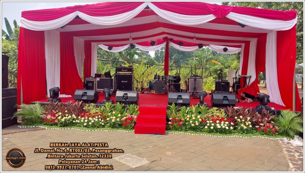 SEWA TENDA KWITANG SENEN JAKARTA PUSAT