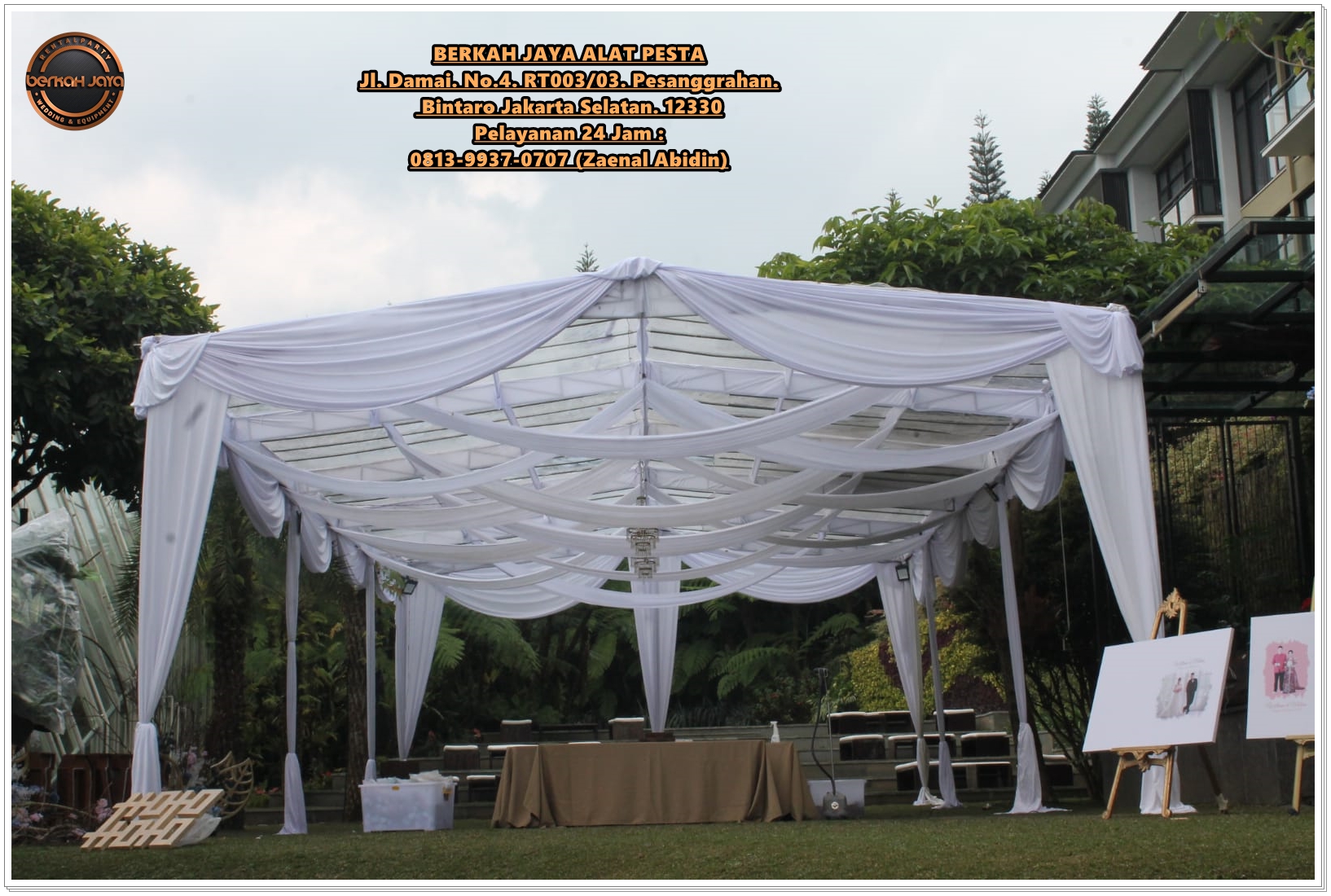 SEWA TENDA KELURAHAN SENEN KECAMATAN SENEN JAKARTA PUSAT