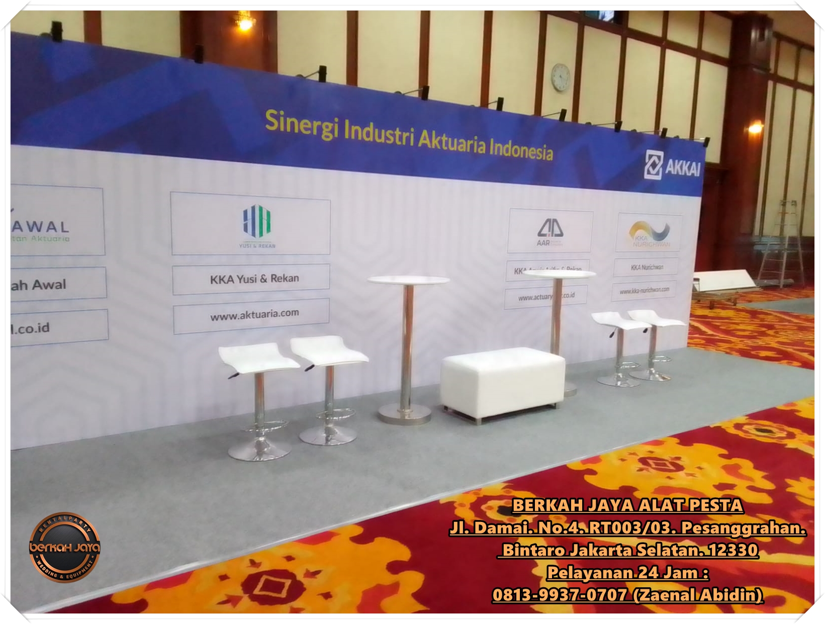 SEWA BARSTOOL HYDROLIC DI KAWASAN INDUSTRI HACACA BUSINESS PARK BEKASI