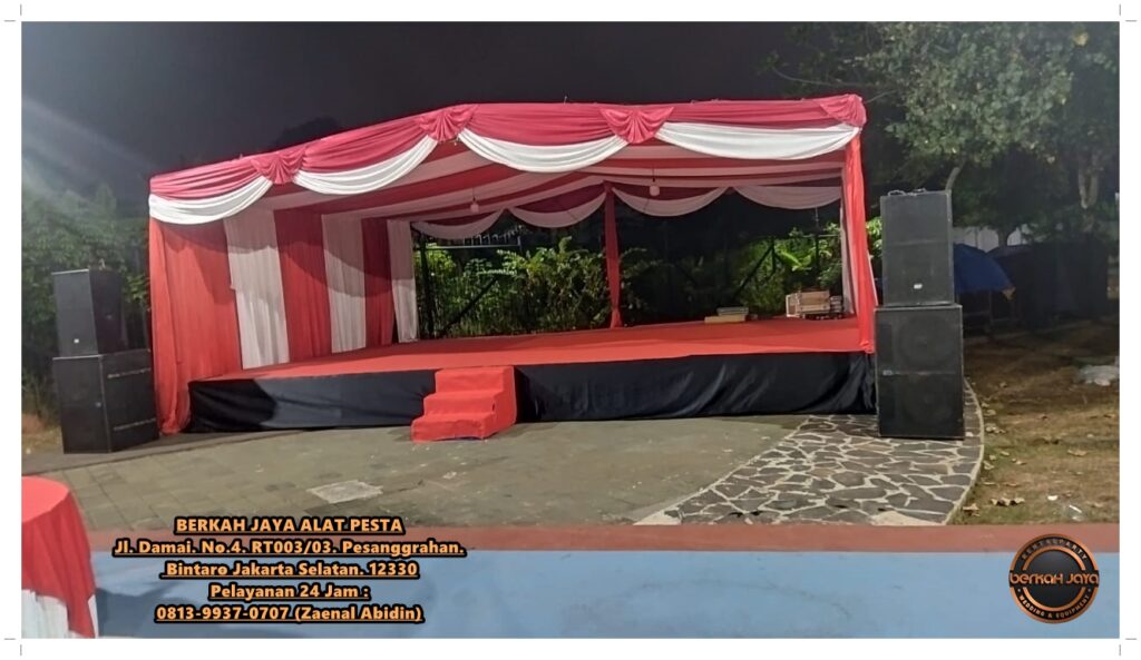 SEWA TENDA KENEGARAAN SIAP SETTING KOTA BALARAJA