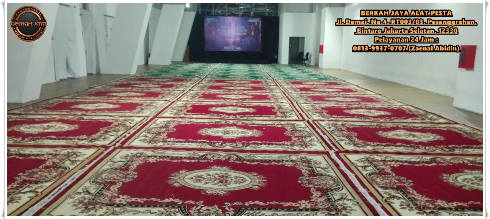 Sewa Karpet Permadani Di Kawasan Industri Kujang Cikampek Karawang