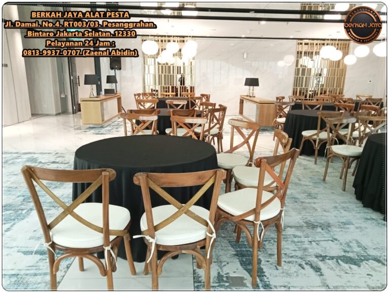 Jasa Sewa Kursi Silang Kayu Di Jakarta Utara Harga Termurah