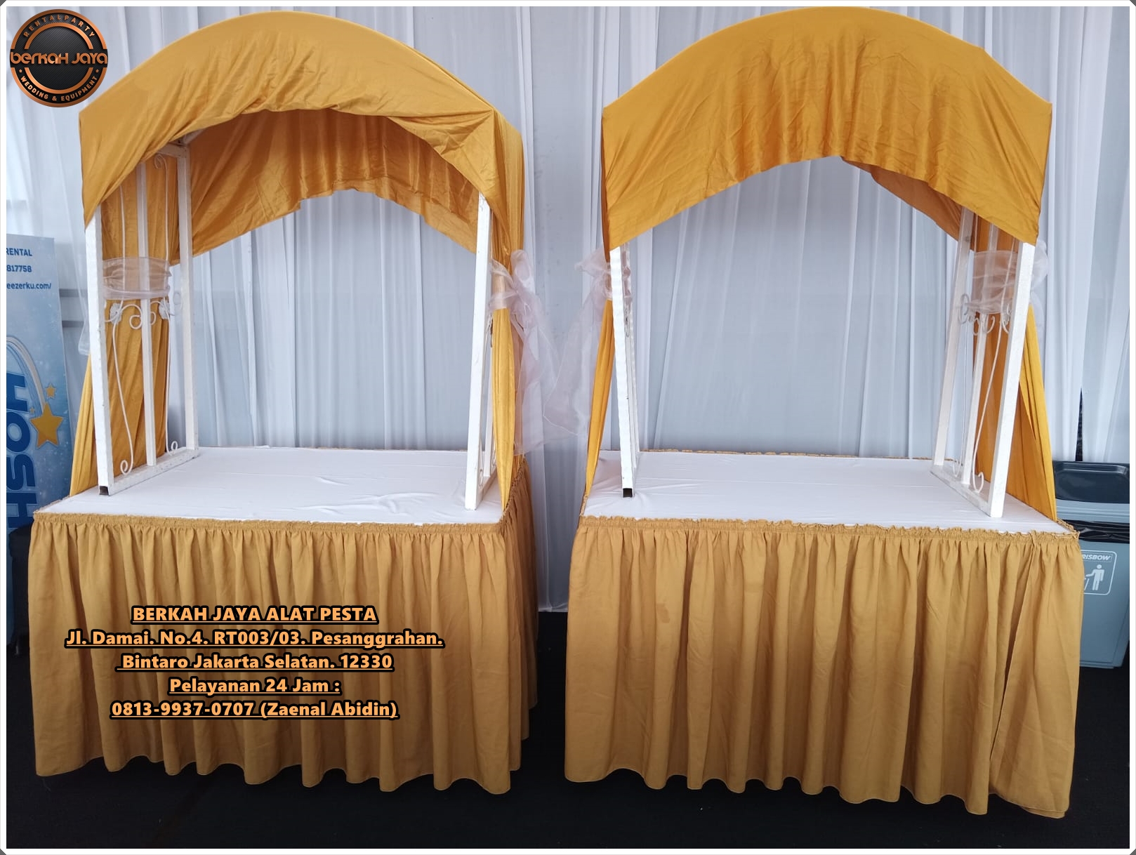 Tempat Sewa Meja Gubukan Prasmanan Jakarta Pusat