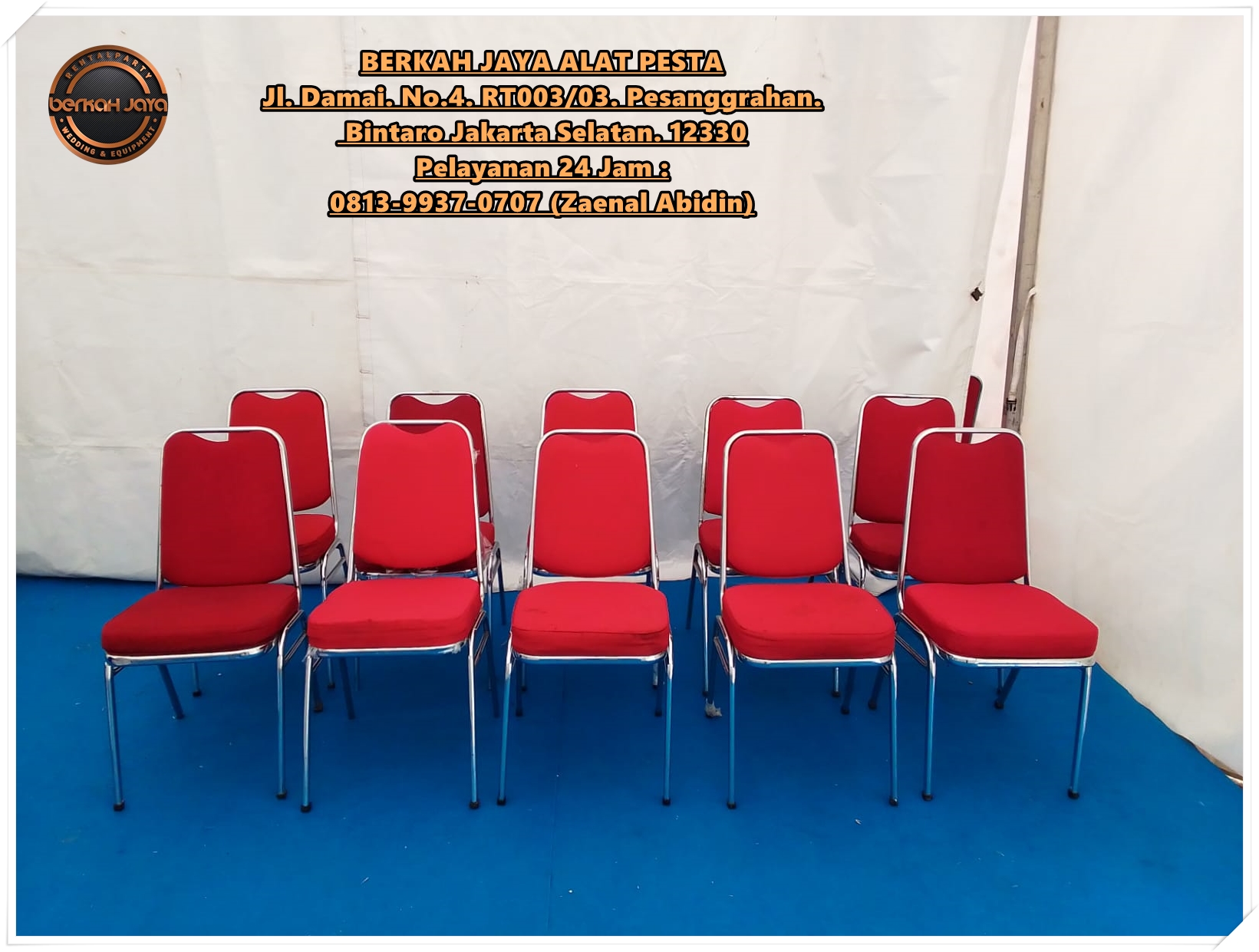 Jasa Penyewaan Kursi Futura Original Stainless Limo Depok