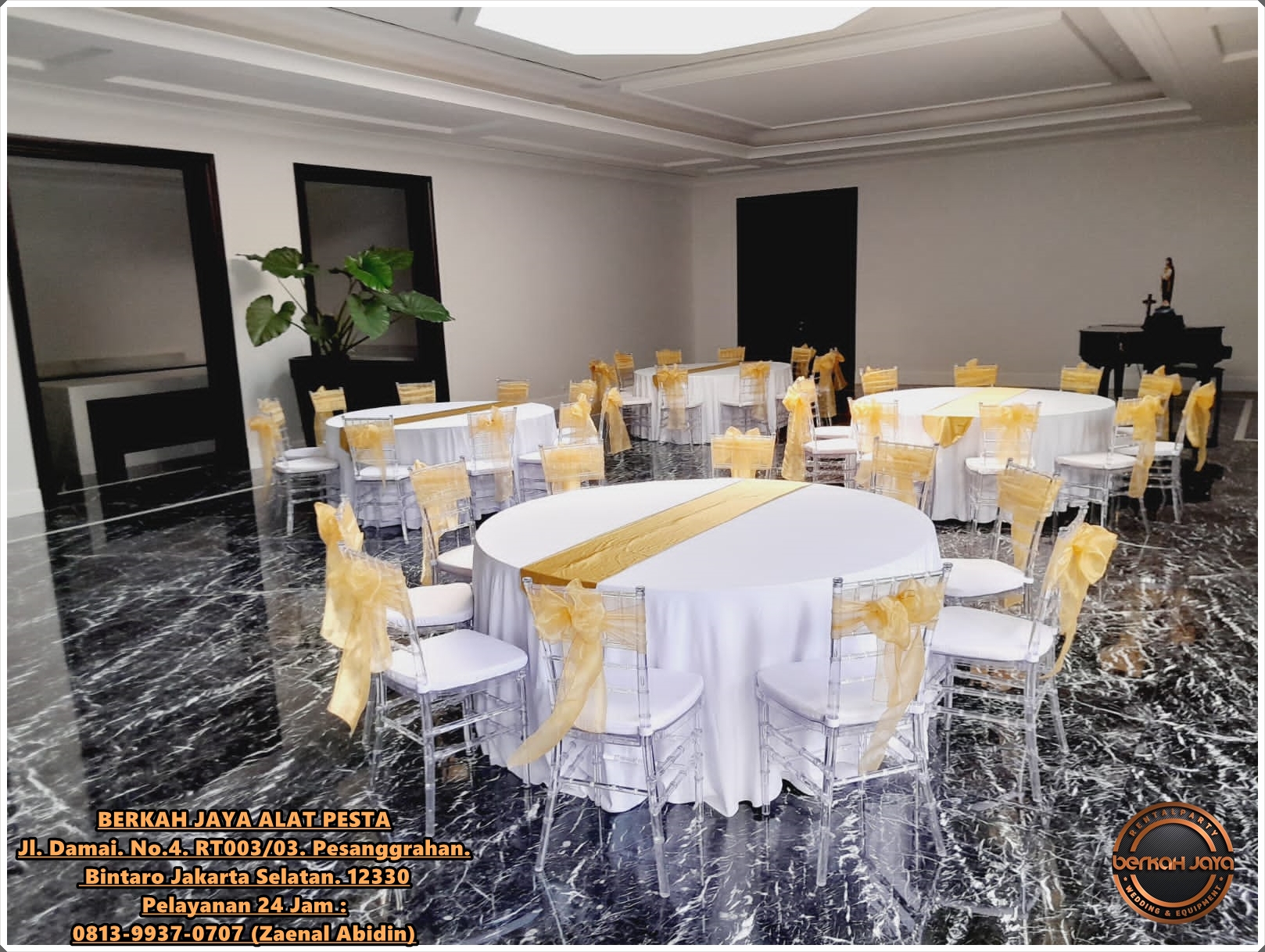 Gudang Sewa Kursi Acrylic Berkualitas Jakarta Barat
