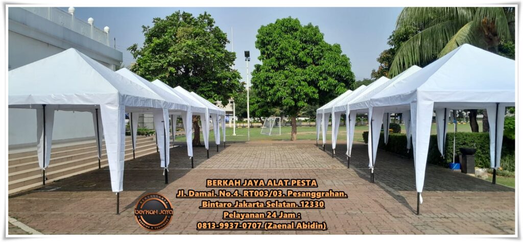 Layanan Jasa Sewa Tenda Bazar Putih Cikarang Bekasi Terbaru 2024