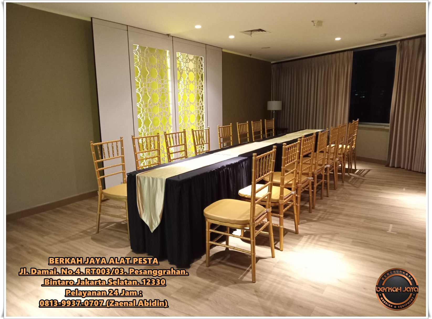 Sewa Kursi Tiffany Kayu Update 2024 Di Jakarta Selatan