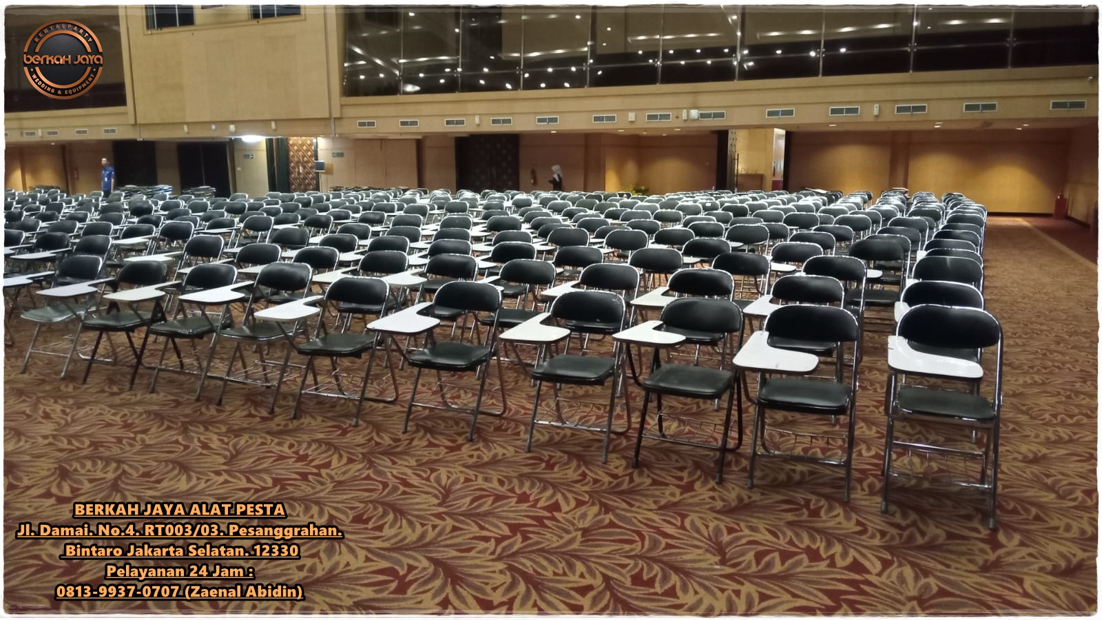 Jasa Sewa Kursi Kuliah Lipat Lokasi Kertamaya Bogor Selatan