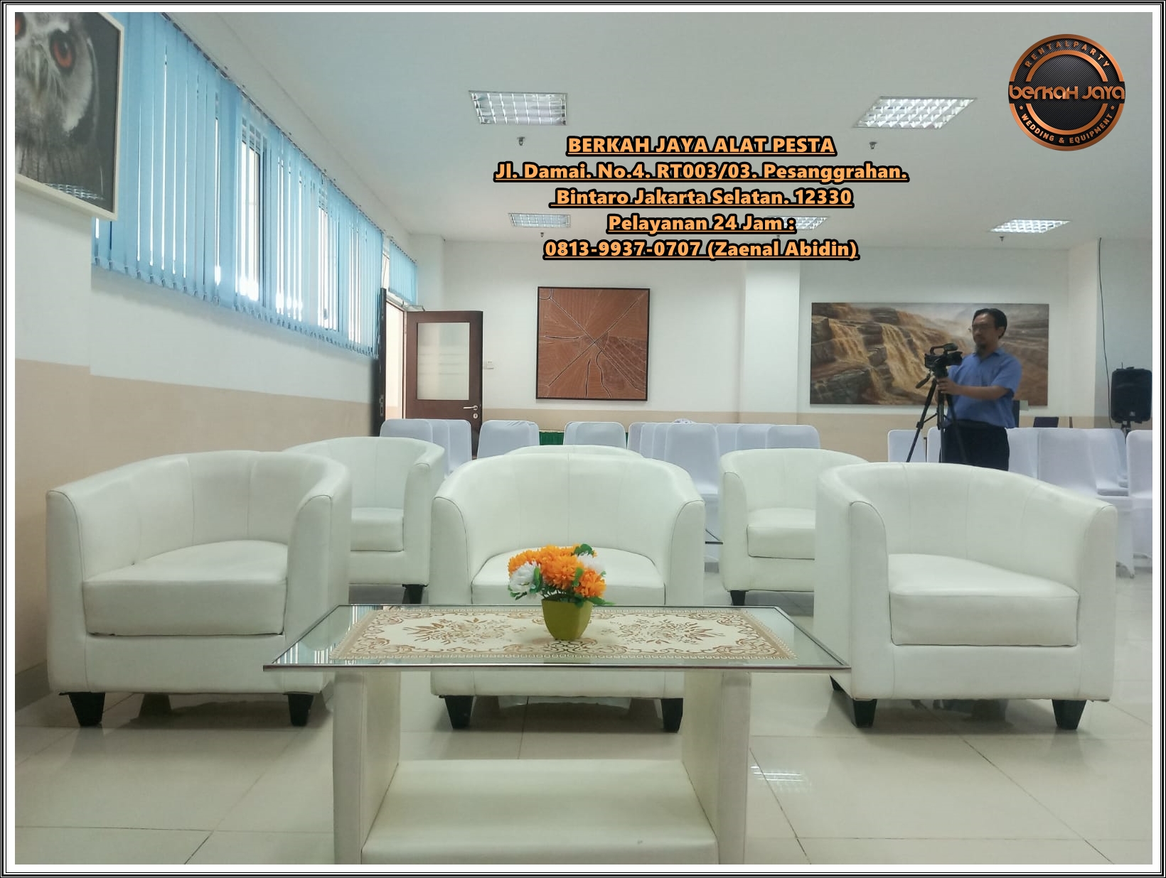 Jasa Sewa Sofa Oval Terbaik Pegangsaan Menteng Jakarta Pusat