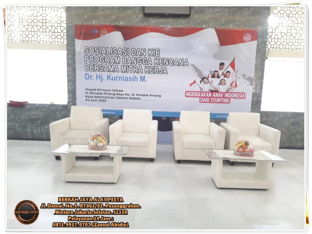 Melayani Jasa Sewa Sofa Single Tambun Bekasi
