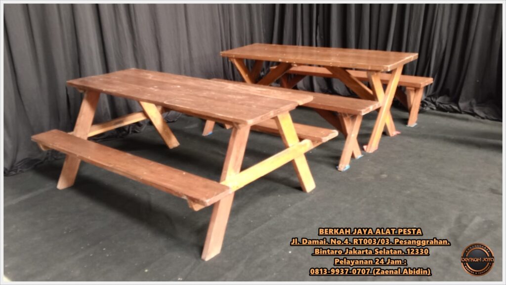 Jasa Sewa Aneka Model Meja Taman Kokoh Area Bogor Kota
