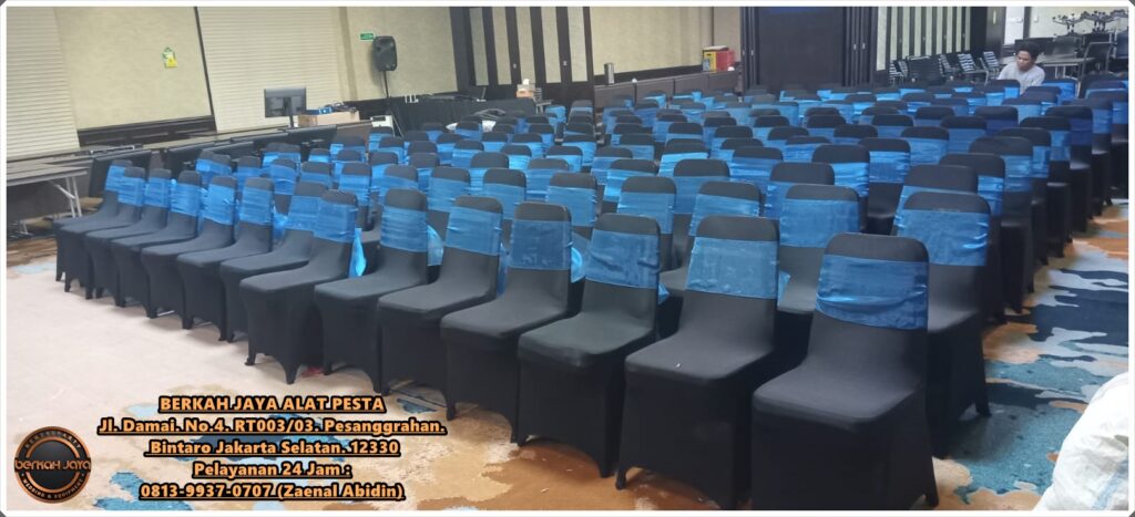 Pusat Sewa Kursi Futura Cover Hitam Area Kota Jakarta
