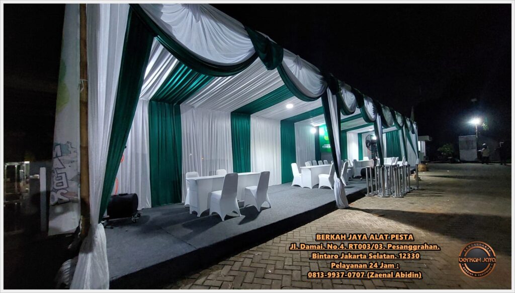 Sewa Tenda Aneka Model Dekorasi Area Bekasi Kota Harga Terjangkau