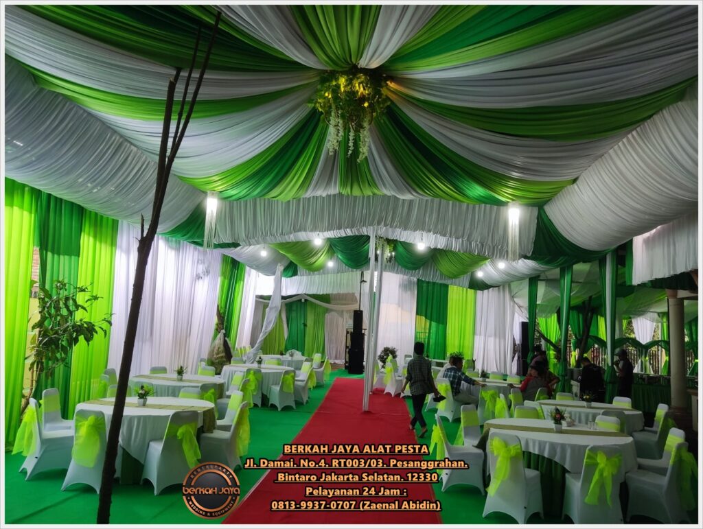 Sewa Tenda Aneka Model Dekorasi Area Bekasi Kota Harga Terjangkau