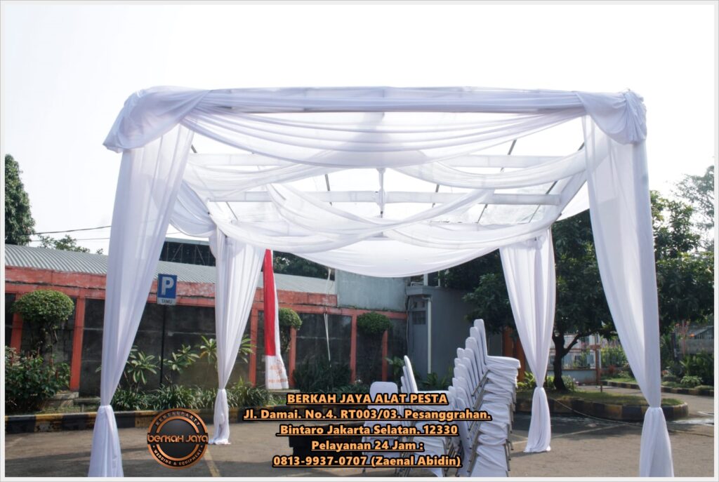 Sewa Tenda Aneka Model Dekorasi Area Bekasi Kota Harga Terjangkau