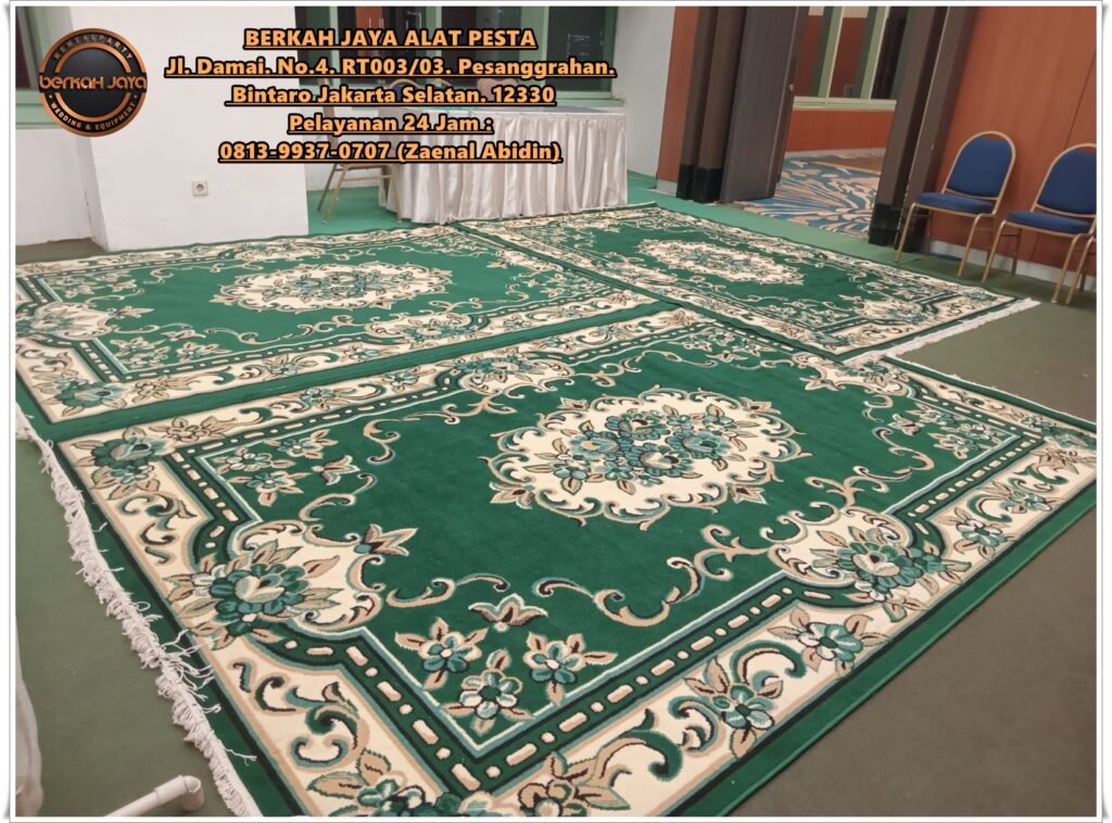 Menyewakan Karpet Permadani Area Jakarta Barat Free Ongkir