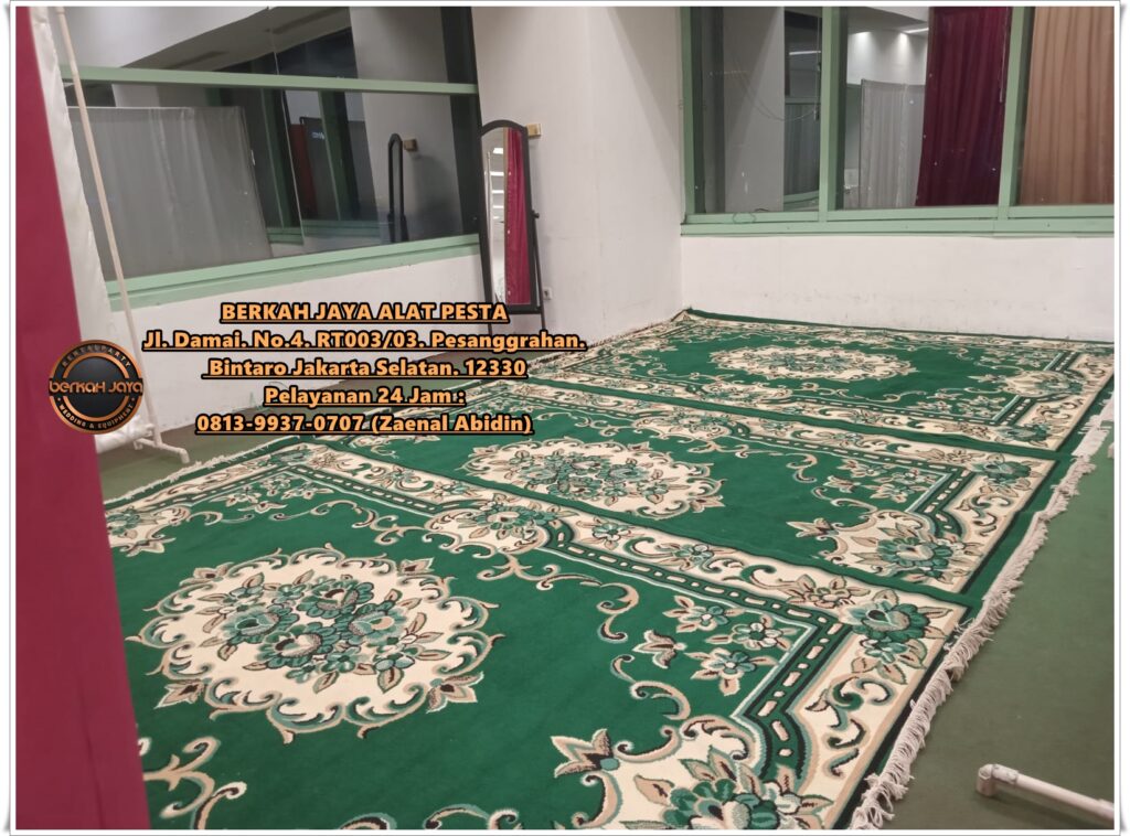 Menyewakan Karpet Permadani Area Jakarta Barat Free Ongkir