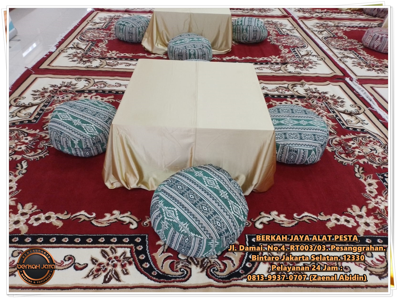 Pusat Rental Meja Lesehan Area Bekasi Cibitung Lengkap Cover