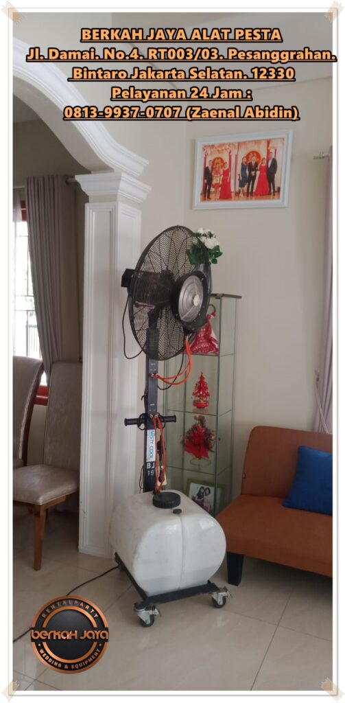 Rental Misty Fan Blower Free Ongkir Daerah Depok Kualitas Top