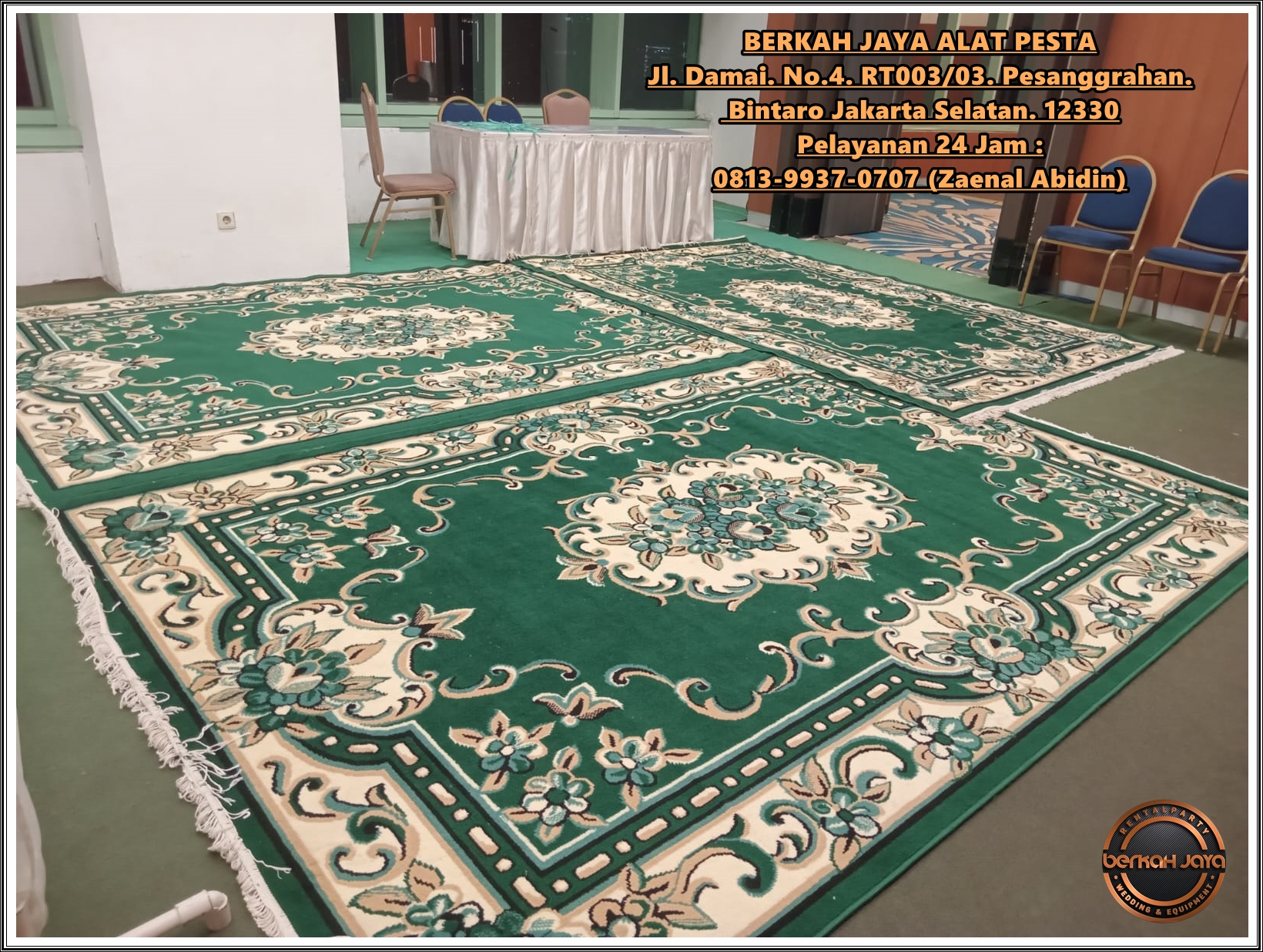 Sewa Permadani Karpet Model Turki Di Daerah Terdekat Jakarta