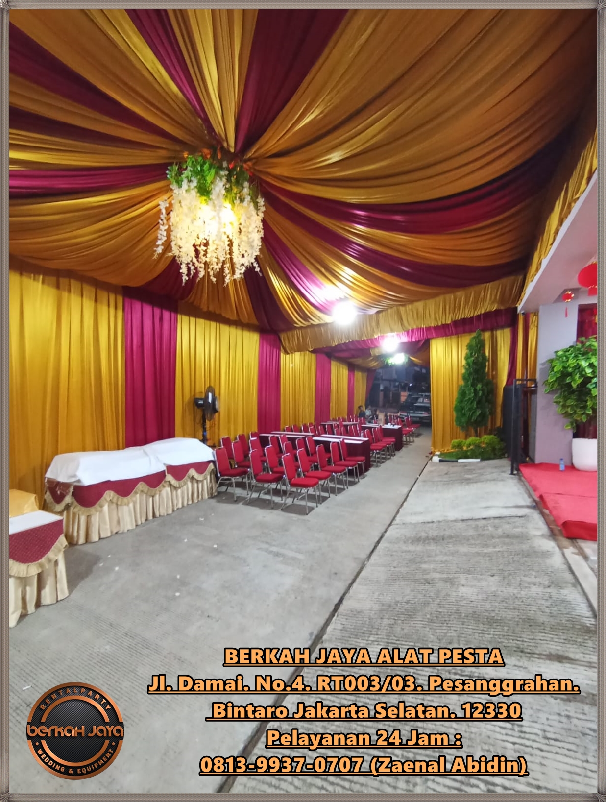 Sewa Tenda Terdekat Untuk Pernikahan Di Daerah Jakarta Selatan
