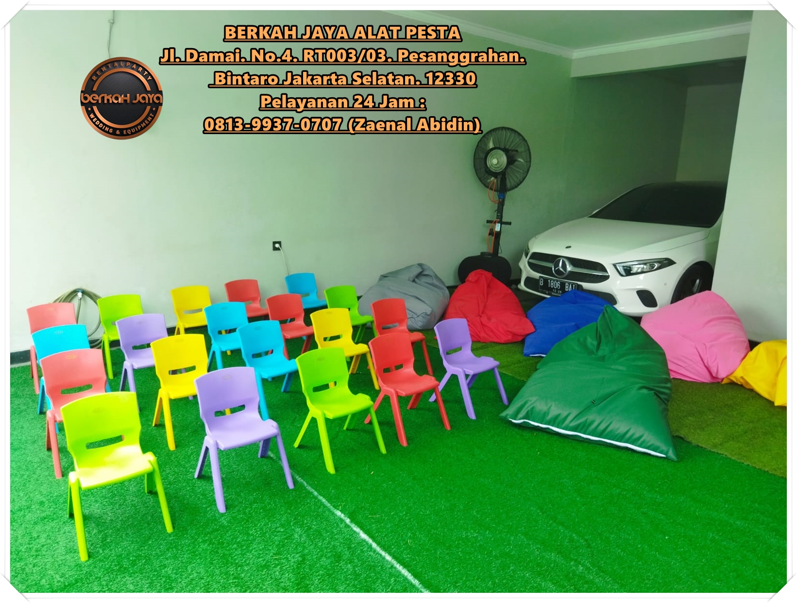 Sewa Kursi Dan Meja Anak Berwarna Di Jakarta Selatan