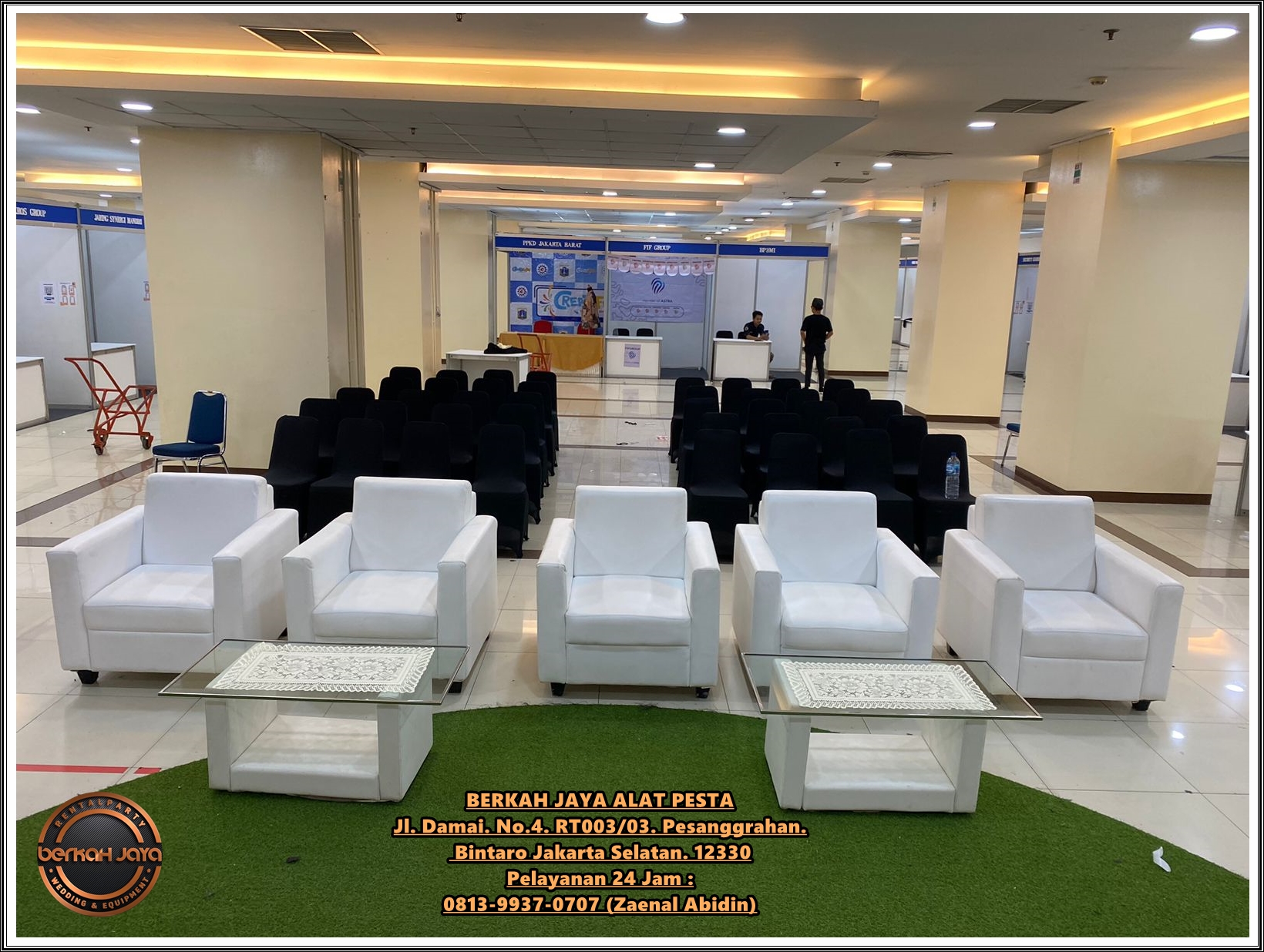 Sewa Kursi Model Sofa Minimalis Kotak Di Jakarta Pusat