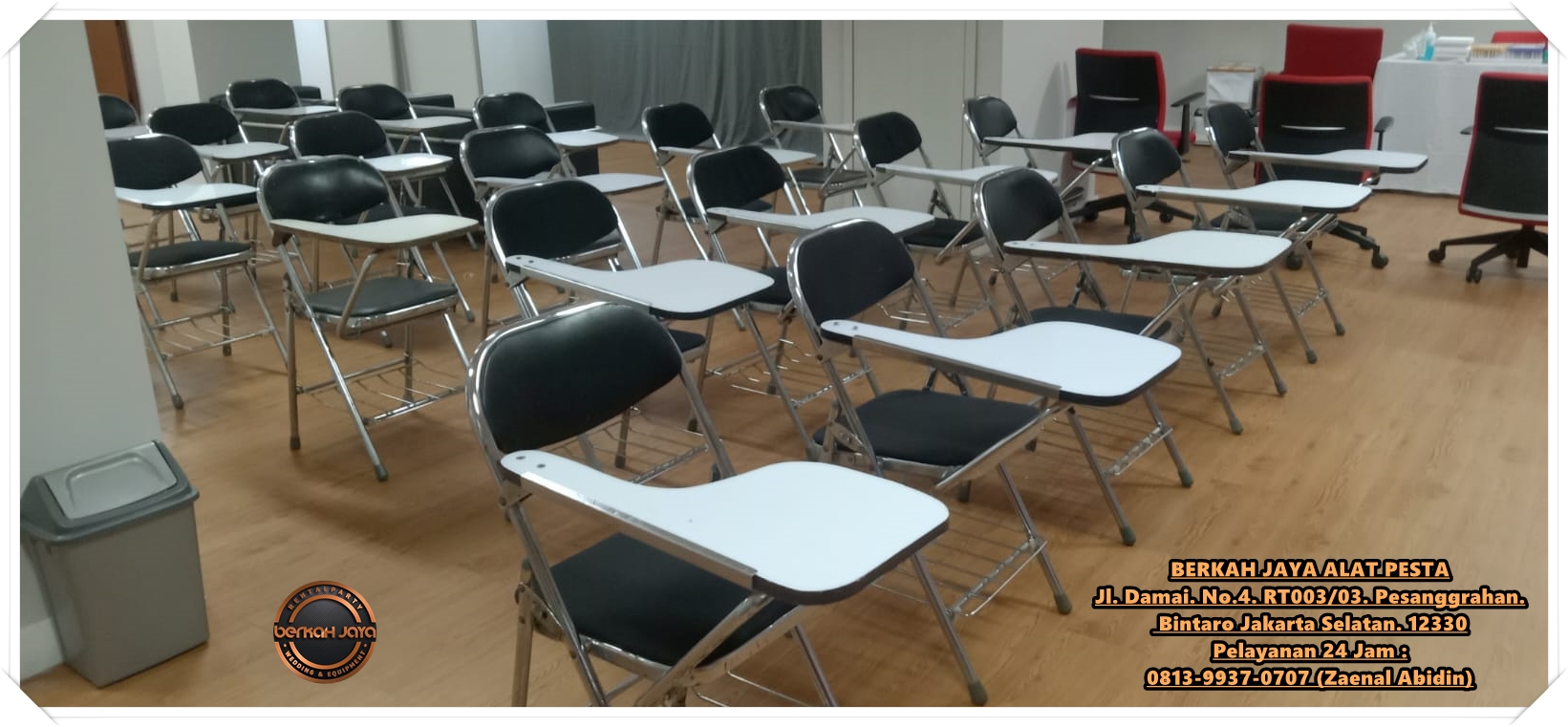 Sewa Kursi Seminar Type Lipat Bermeja Daerah Terdekat Jakarta