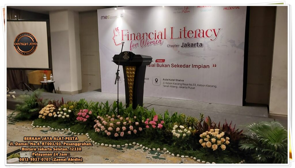 Sewa Podium Type Acrylic Dan Kayu Juga Stainless Jakarta