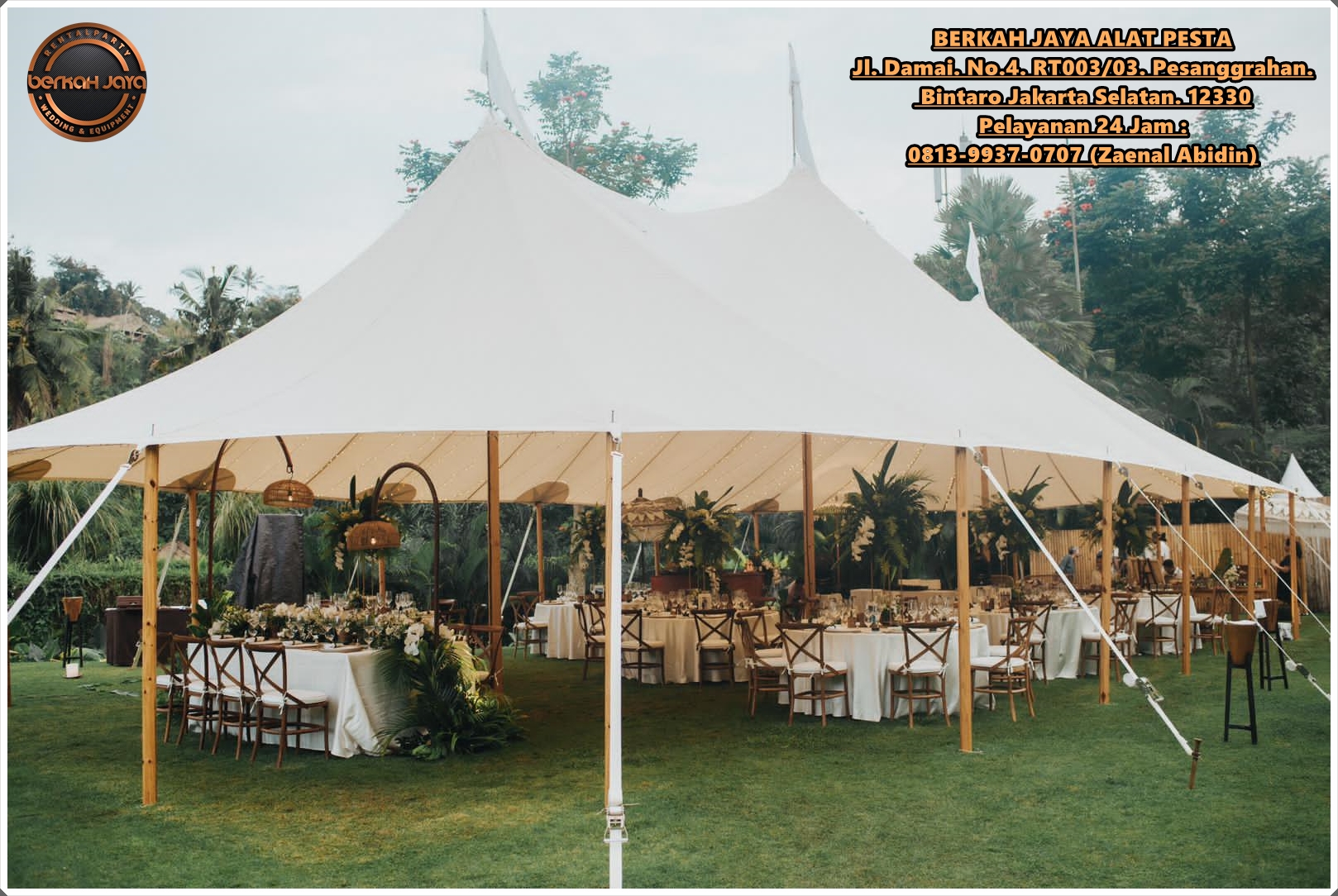 Sewa Sailtents For Wedding Model Terbaru Di Jakarta Selatan