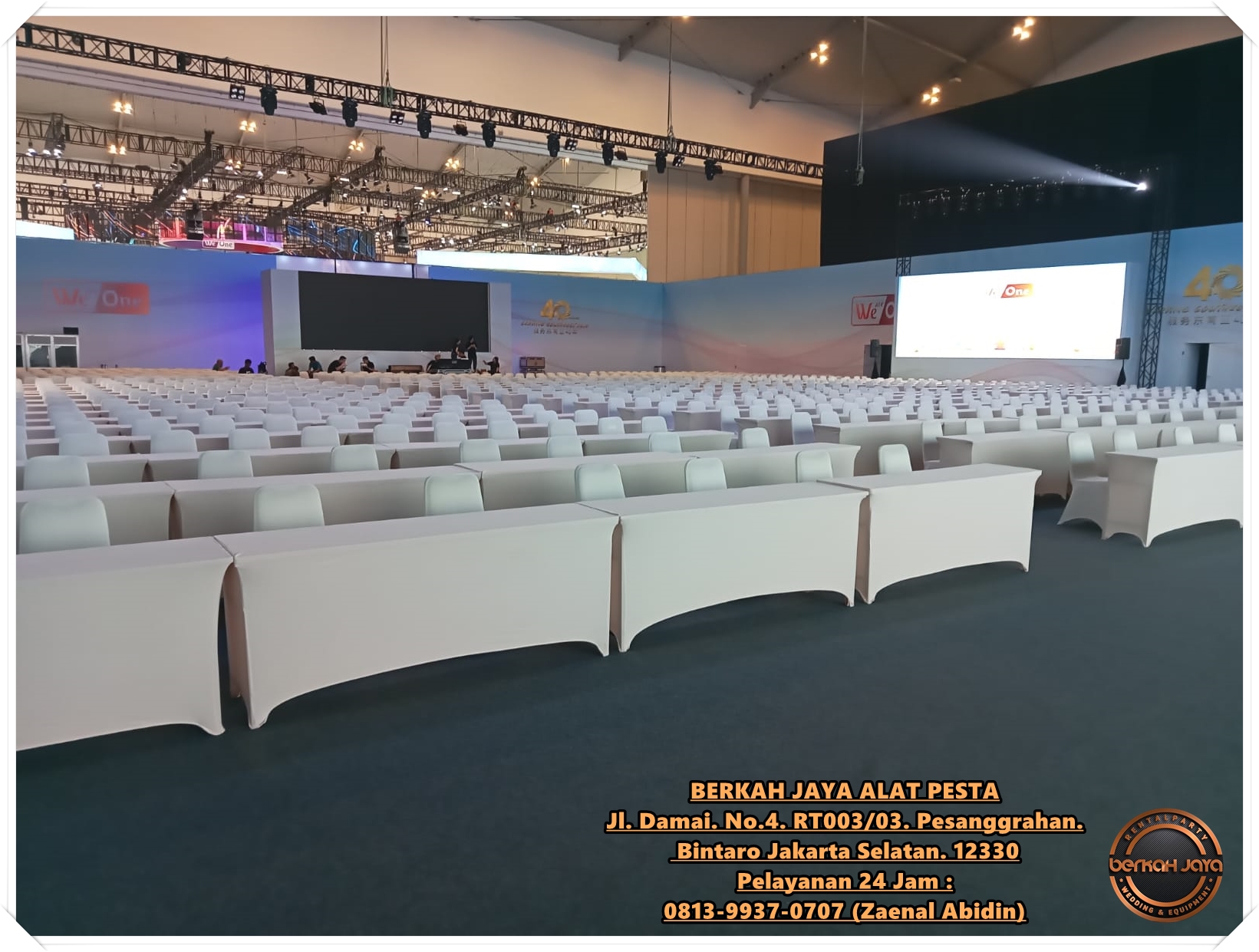 Tempat Sewa Meja Type IBM HPL Dan Cover Di Jakarta