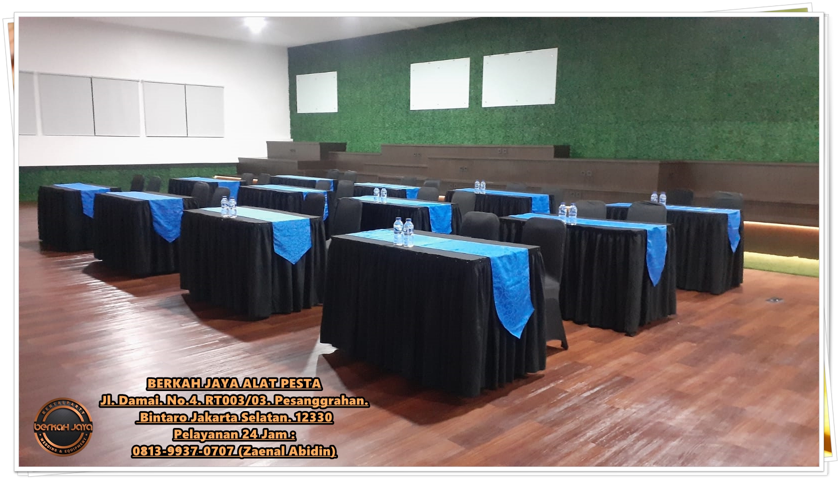 Sewa Meja Kotak Terdekat Ukuran 60x120cm Area Jakarta Selatan