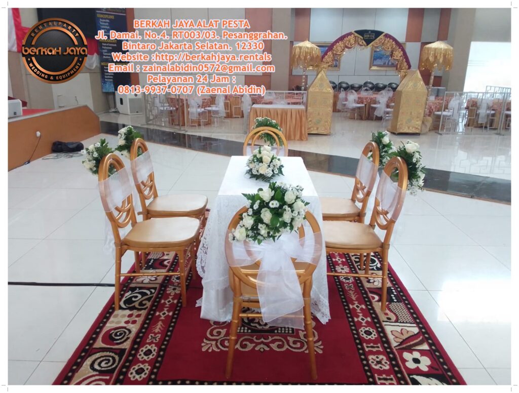 Jasa Sewa Kursi Olivia Daerah Jakarta Model Elegan Terbaru