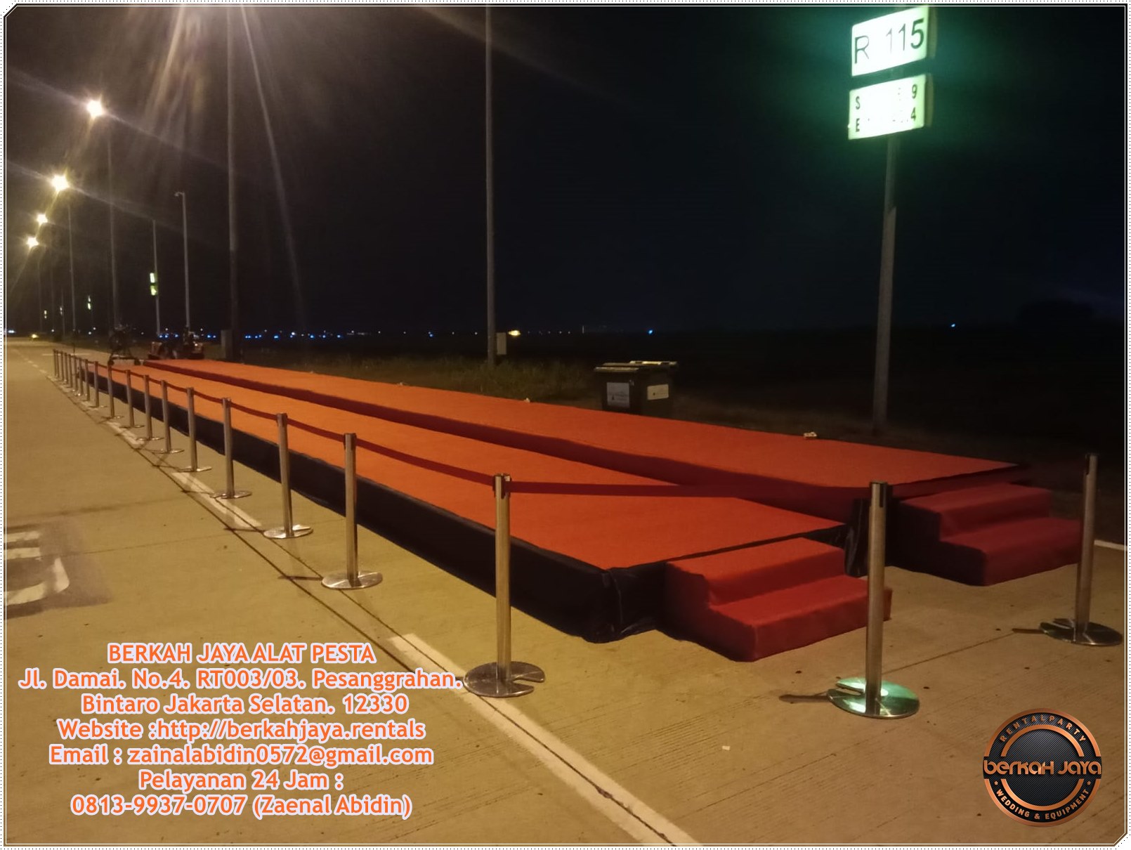 Layanan Jasa Sewa Tiang Antrian Tali Sabuk Daerah Depok