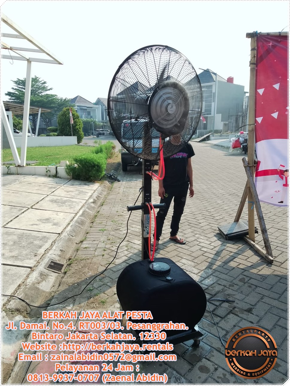 Sewa Cooling Fan Misty Cool Blower Uap Air Area Terdekat Bogor Sewa Cooling Fan Misty Cool Blower Uap Air Area Terdekat Bogor
