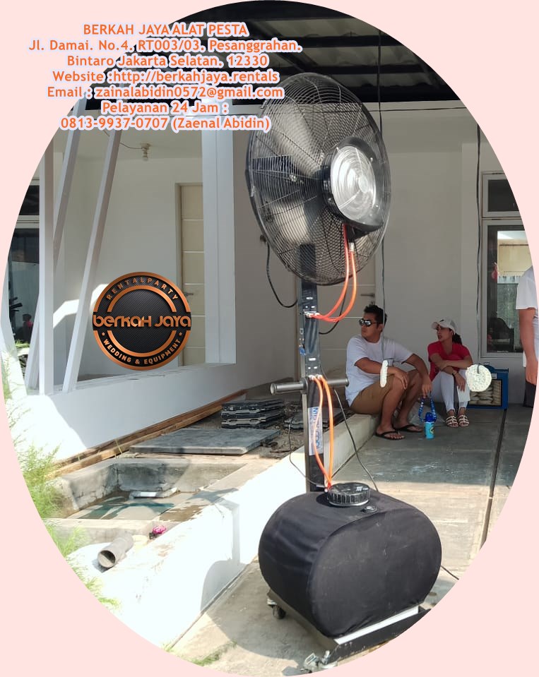 Sewa Misty Fan Blower Uap Air Area Terdekat Jakarta